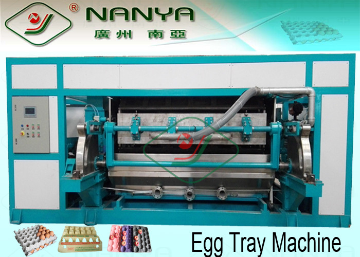 폐지 6000Pcs/H를 가진 고속 회전하는 계란 쟁반 기계