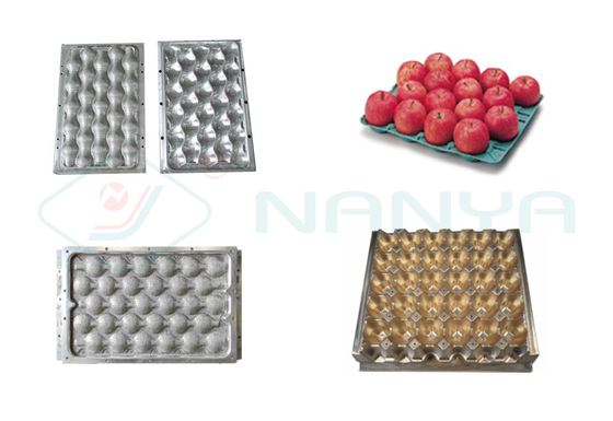 주조된 펄프는 4000Pcs/H를 넣 계란을 만들기를 위한 기계에 계란 쟁반을 재생합니다