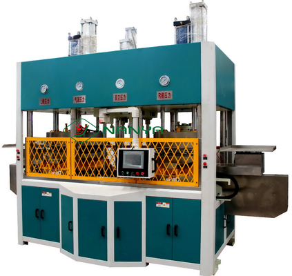 핑크 산업용 패키지용 Bambu Pulp / Bagasse Pulp Molding Machine