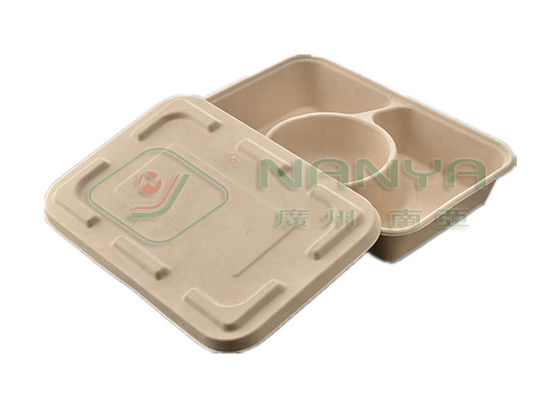 Compostable 제지용 펄프 조형기/수동 식기 음식 쟁반 선