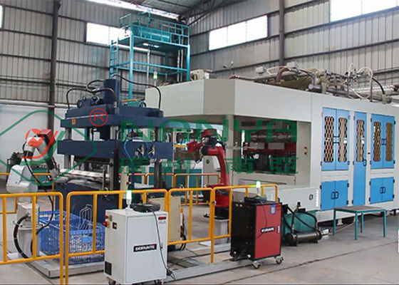 유지할 수 있는 식기 사탕수수에 의하여 자동화되는 펄프 조형기